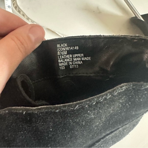 White Mountain Kahlua Women's Black Suede Wedge Booties Size 8.5-SH16 - Picture 11 of 11